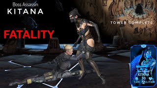 How to Kill Boss Assassin Kitana Easily | MK Mobile Boss Fight
