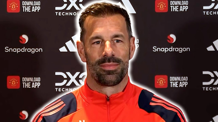 'Very MOTIVATED TO STAY at Utd!' | Ruud van Nistelrooy’s FIRST press conference | Man Utd v Chelsea