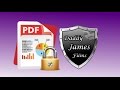 Solved How to password protect your PDF files 2016 without Adobe