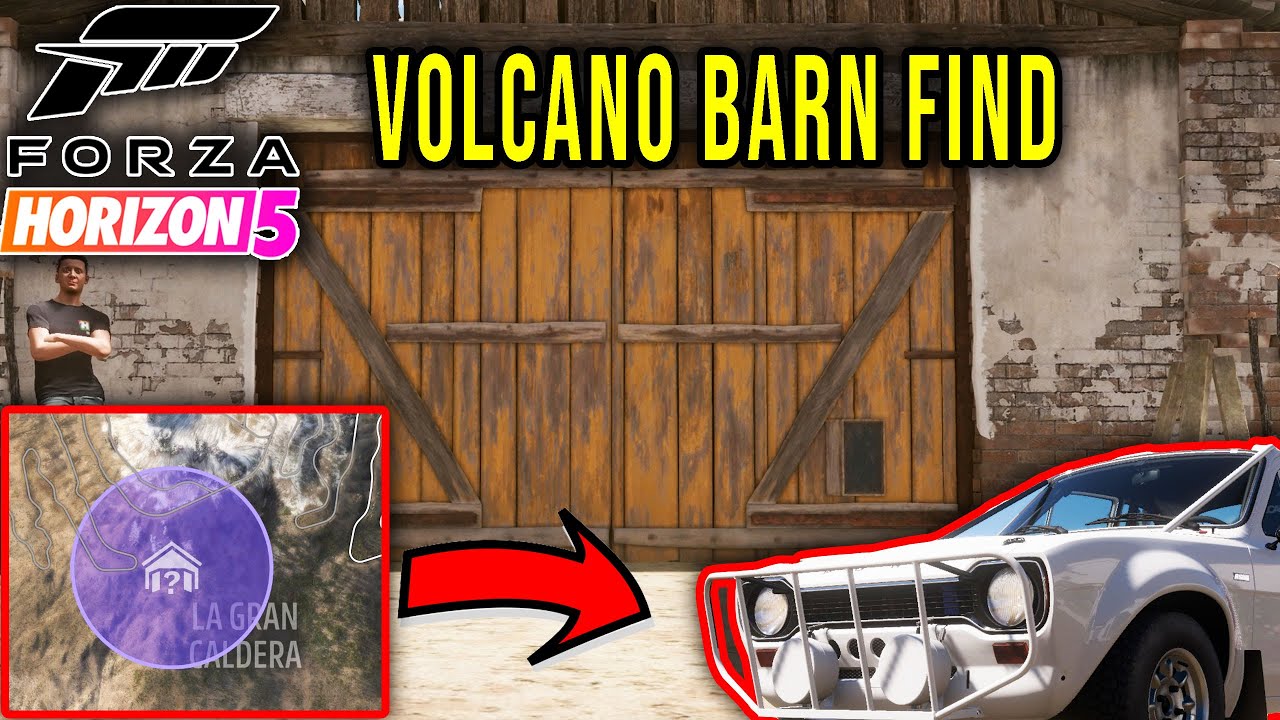 VOLCANO BARN FIND - FORD RACING ESCORT MK1 - Forza Horizon 5 Tips #2 ...