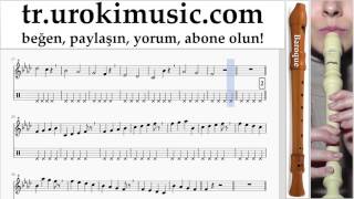 Blok Flüt Dersleri B. Frozen - Let It Go Bölüm Um-723