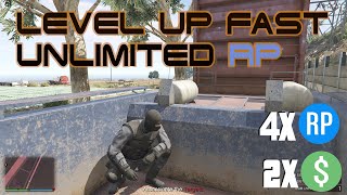 Fast Rank Up RP Glitch SOLO GTA 5 Online Fastest RP in GTA