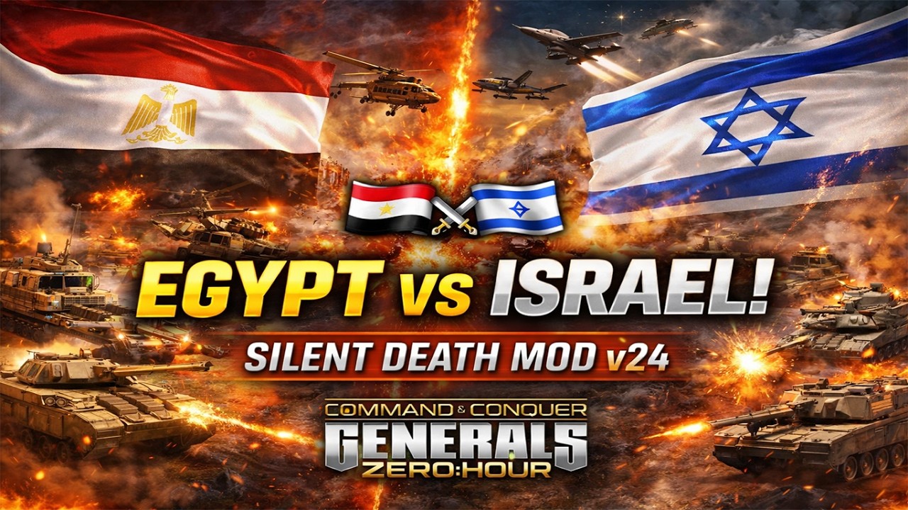 ⚠️ Silent Death v24 Just Changed Everything!  | Generals Zero Hour PC GAME