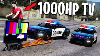 Trolling Cops with 1000HP TV on GTA 5 RP