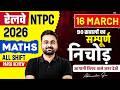 NTPC Exam Analysis 2026 | RRB NTPC Maths Paper Analysis Today | NTPC Paper Review | Abhinandan Sir