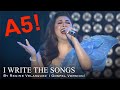 Regine Velasquez | I Write The Songs (A5 Note) | Diva Series Live!