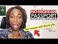 NIGERIAN PASSPORT Booklets are UNAVAILABLE | Here is the SHOCKING reason why 😱