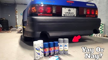 Paint Matching the New FC Bumper #RX7 #Rx7FC