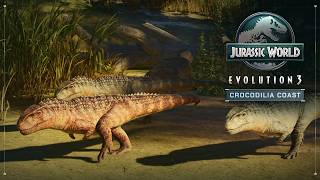 Jurassic World Evolution 3: Crocodilia Coast | Postosuchus Gameplay
