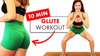 Beginners Booty Blast 🍑 10 Minute Glute Transformation Workout, No Equipment | Easy & Quick 💥