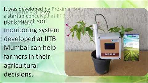 New soil monitoring system