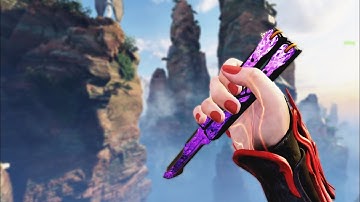 Call Of Duty Mobile | All Melee Weapons | Aether Crystal Camo Edition