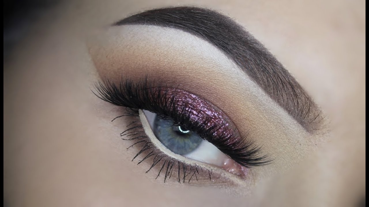 Easy warm toned fall eyemakeup tutorial - YouTube