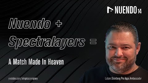 Working With SpectraLayers Within Nuendo | Post-Production Workflows in Nuendo