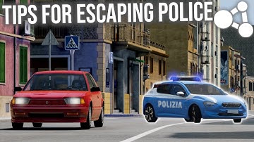 Is going FAST BAD? BeamNG TIPS for ESCAPING POLICE