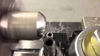 Constant Surface Speed test turning a half sphere 1.618" dia