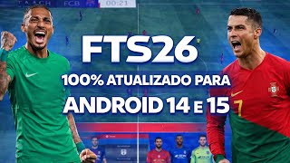ATUALIZAÇÃO!? FTS 2026 (100% ATUALIZADO) NOVAS NARRAÇÕES + GRÁFICOS EM HD @GIIODROID 