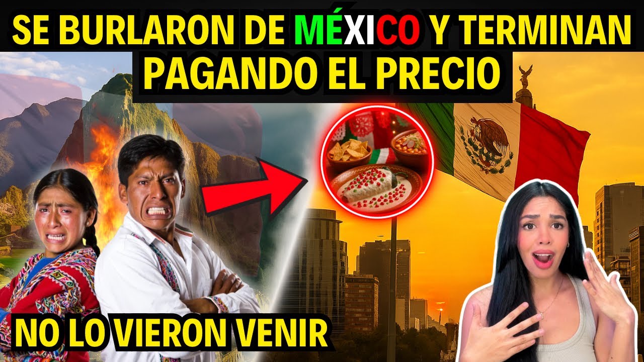 💥 MÉXICO VS PERÚ: LA POLÉMICA POR LA COMIDA MEXICANA QUE SE SALIÓ DE CONTROL 🇲🇽😱