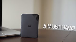 DON'T LOSE your FOOTAGE/WORK! WD Elements SE 1TB Unboxing, Formatting,  Speed Test USB C vs USB A!