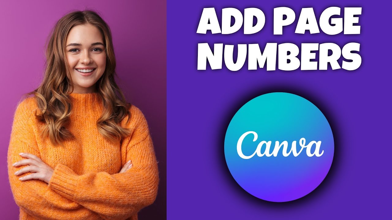 Add Page Numbers in Canva - Canva Templates