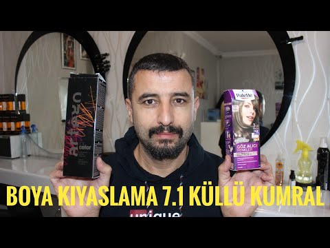 evde saç nasıl boyanır 🤔7.1 küllü kumral kuaförden boya sırları😉how to dye your hair at home