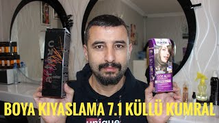 evde saç nasıl boyanır 🤔7.1 küllü kumral kuaförden boya sırları😉how to dye your hair at home