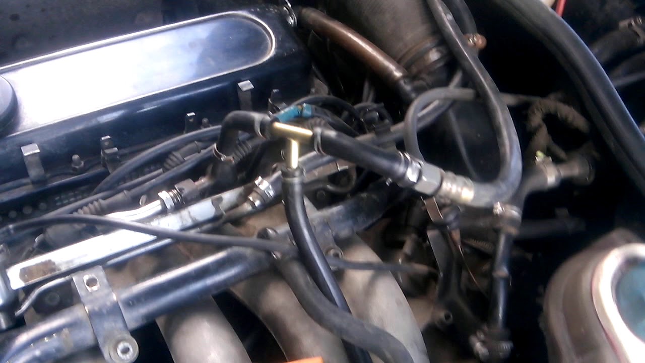 Как проверить давление бензонасоса ауди а4 - фото