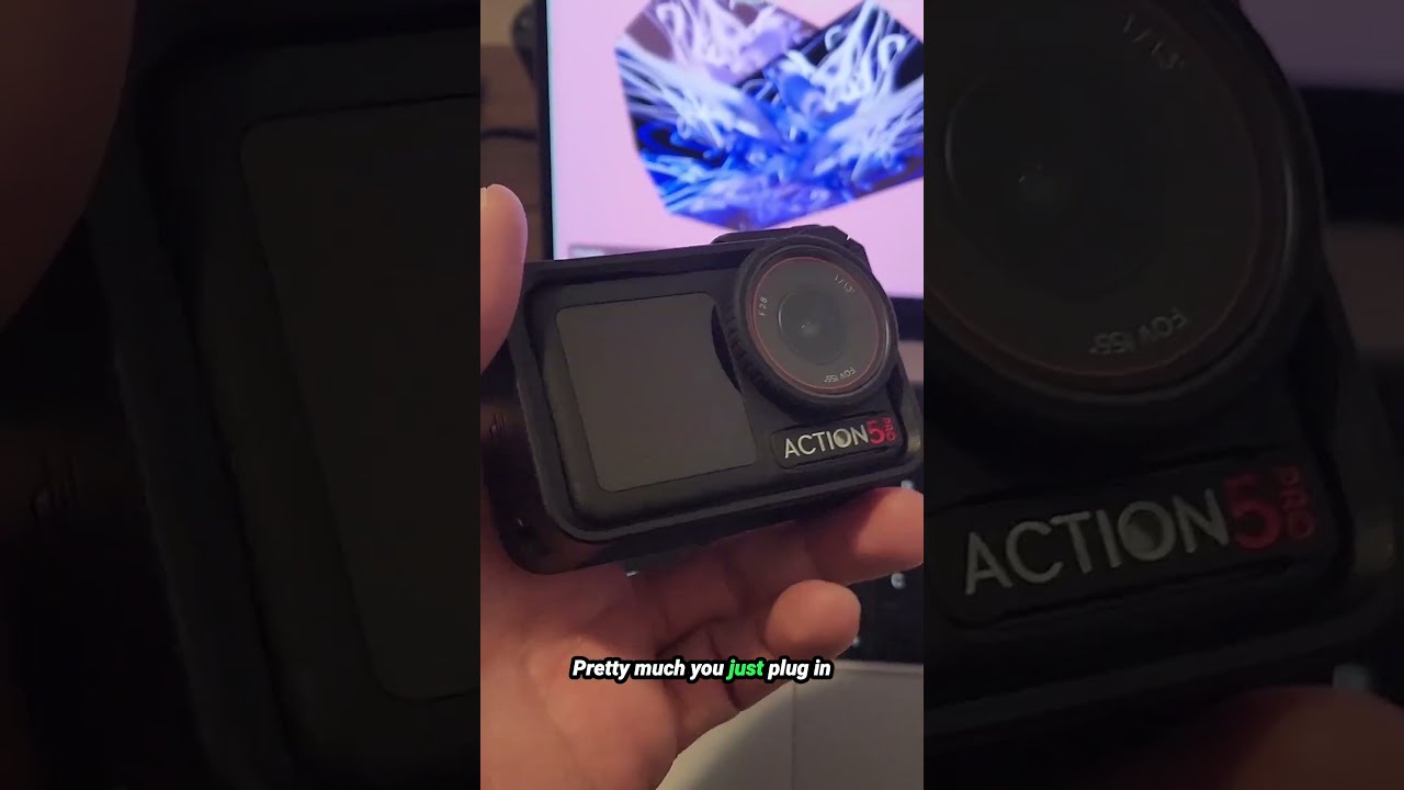 Osmo Action 5 Pro As A Webcam Quick Setup Comparison To Logitech C920