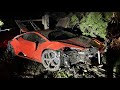 Joyride gone wrong: 13-year-old B.C. boy crashes, abandons Lamborghini