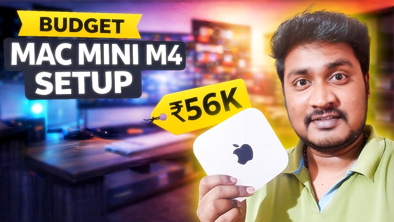 My Budget Mac Mini M4 Desk Setup - YouTube