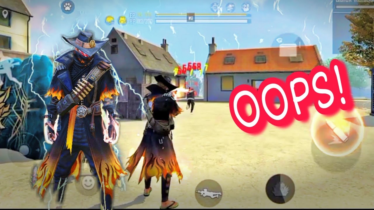 Oops 😂 movement highlights garena free fire