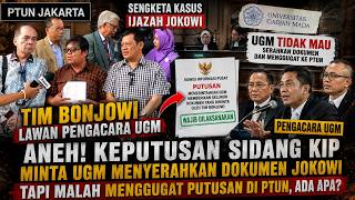 ANEH! UGM TOLAK BERIKAN DOKUMEN JOKOWI, JUSTRU GUGAT BALIK KE PTUN, ADA APA?