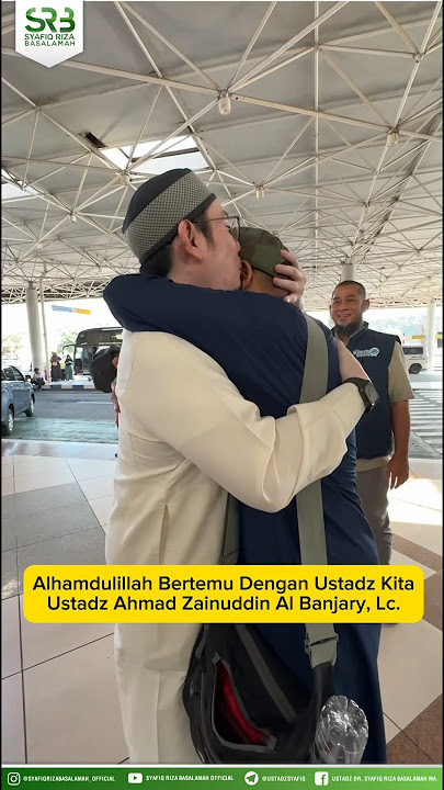 Menuju Bandara Sidoarjo, Bertemu Ustadz Ahmad Zainuddin Al Banjary, Lc