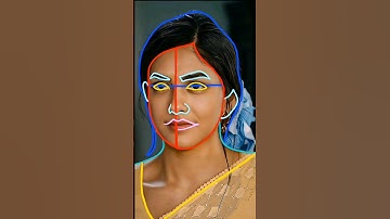 How To draw Mrunal Thakur
