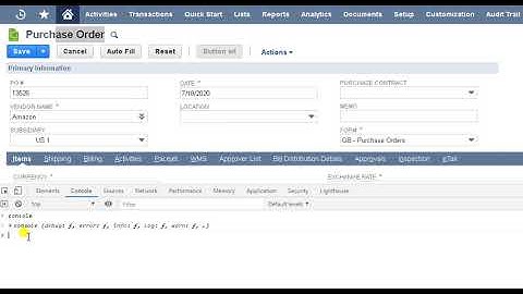 Suitescript API testing in console | Netsuite solution provider