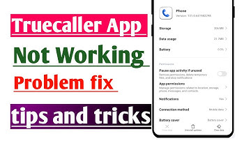 How to Fix Truecaller App Not Working Problem Fix | Truecaller App Chal Nahi Raha hai 