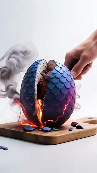 Ai ASMR Egg cut 😱 | #shorts #viral #shortsfeed #ai #shortvideo