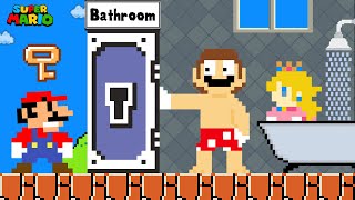 Mario Odyssey and the Mysterious Bathroom Incident | Daily life of Super Mario