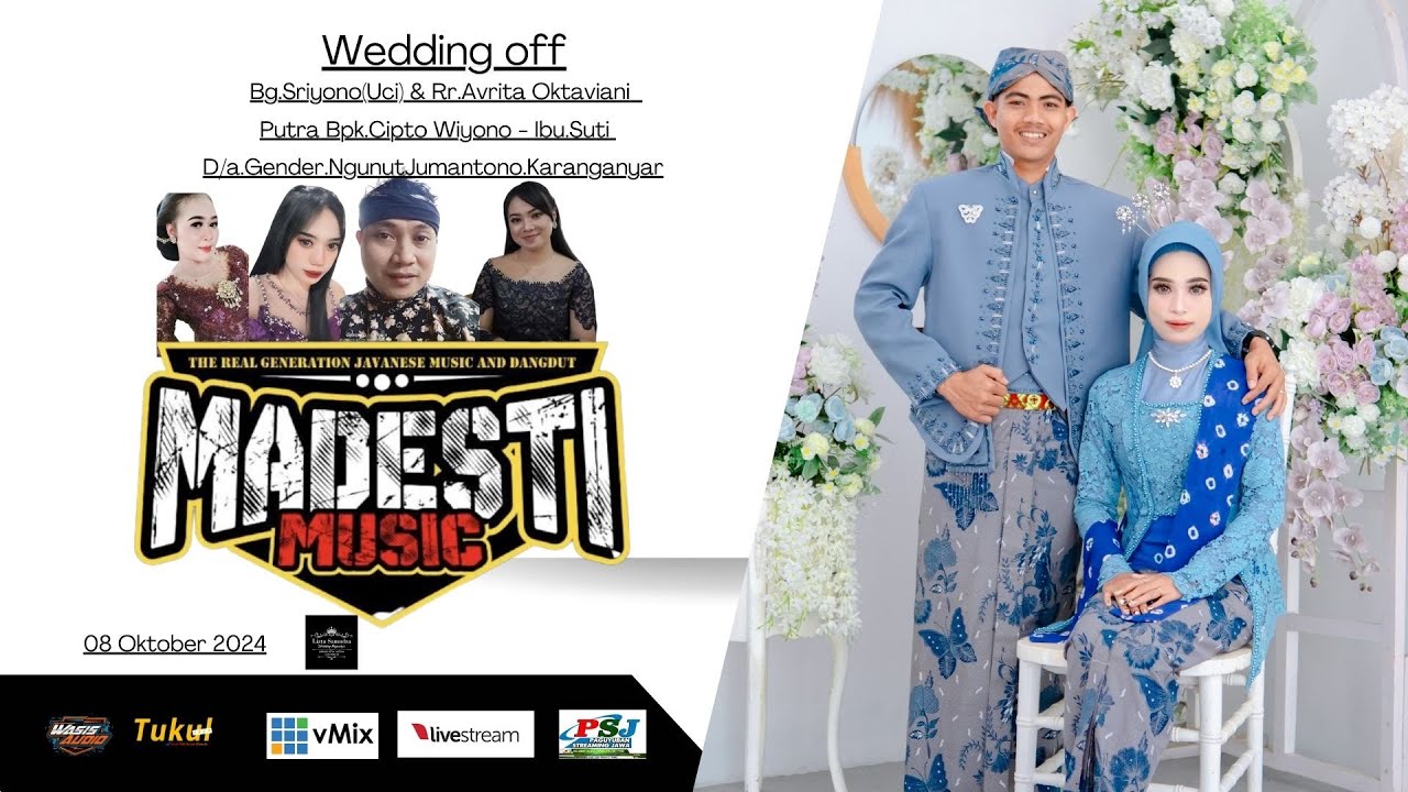 LIVE 📡 Part 1  Bg.Sriyono & Rr.Avrita //Madesti Music//Wasis Sound//Tukul Jaya Video Shoting
