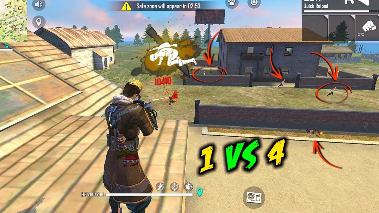Download Unbeatable AWM Solo vs Squad OverPower Gameplay - Garena Free Fire