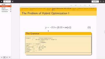 GELAB And Hybrid Optimization Using Grammatical Evolution