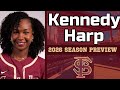 Kennedy Harp on FSU Softball 2026 Preseason | Florida State Seminoles | Florida State Sports