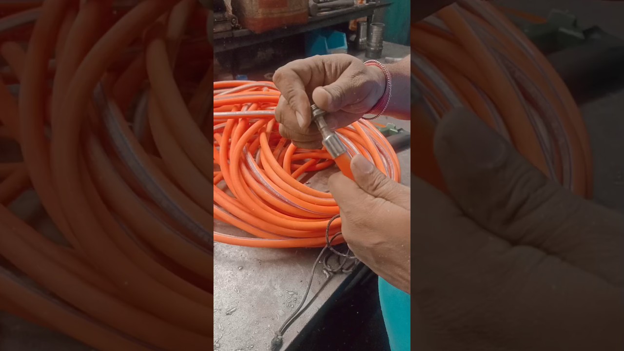 how to make water hose hand crimping machine 