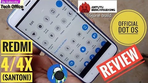 Dot OS Official Rom For Redmi 4X/4 Santoni | Live