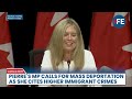 Michelle  Garner Demands Mass Deportations, Says Criminals Exploiting Canada’s Immigration Loopholes
