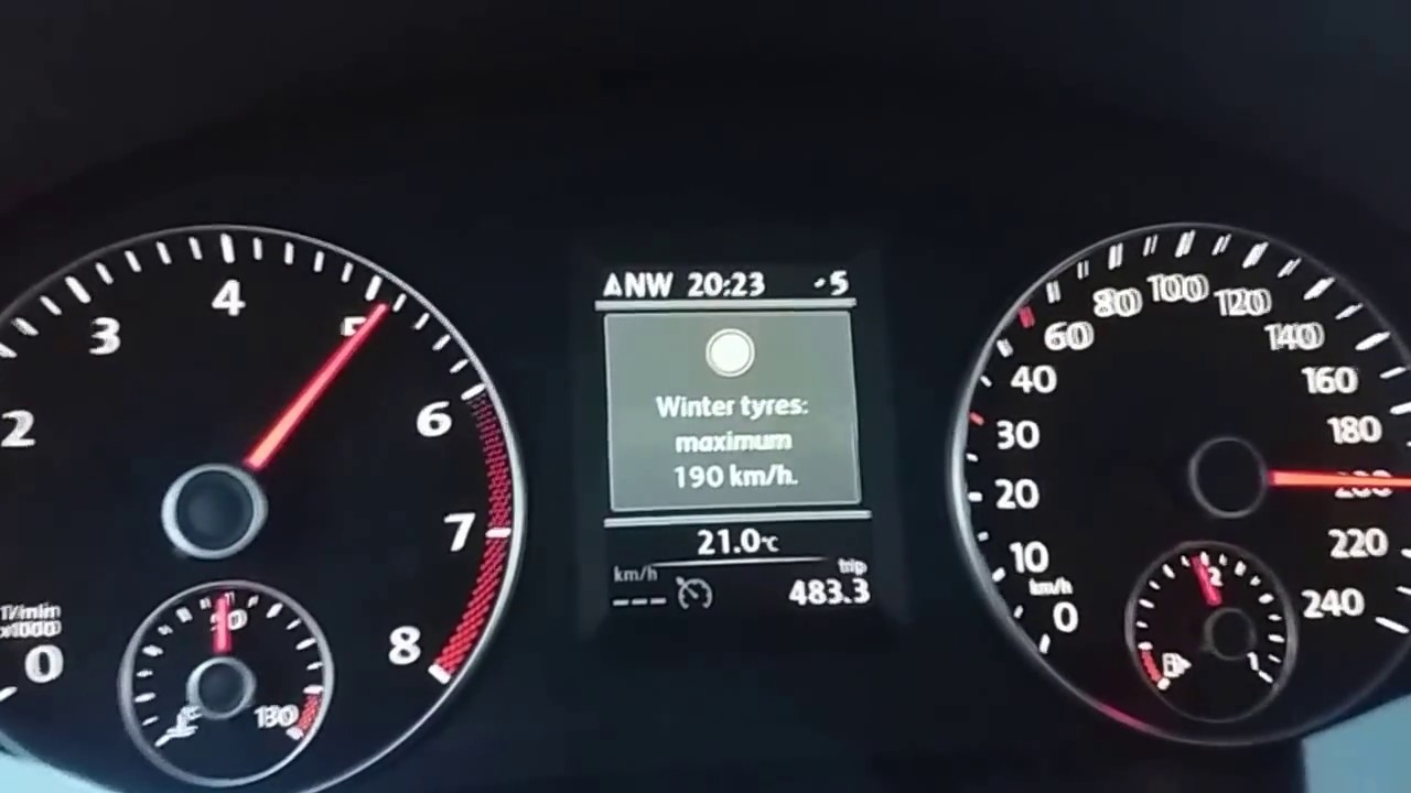 udluftning Layouten gaffel VW Touran 1.4 TSI 140 ps Max Speed Top Speed - YouTube