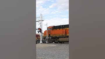 BNSF 7273 WB PORT STACK TRAIN MP 10.6 CAJON SUB 8-7-2022 #bnsf #railfanning