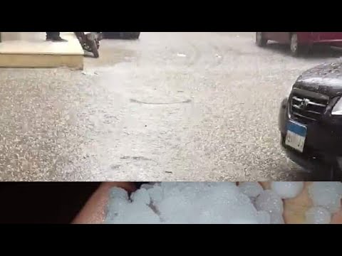 طنطا بتمطر ثلج