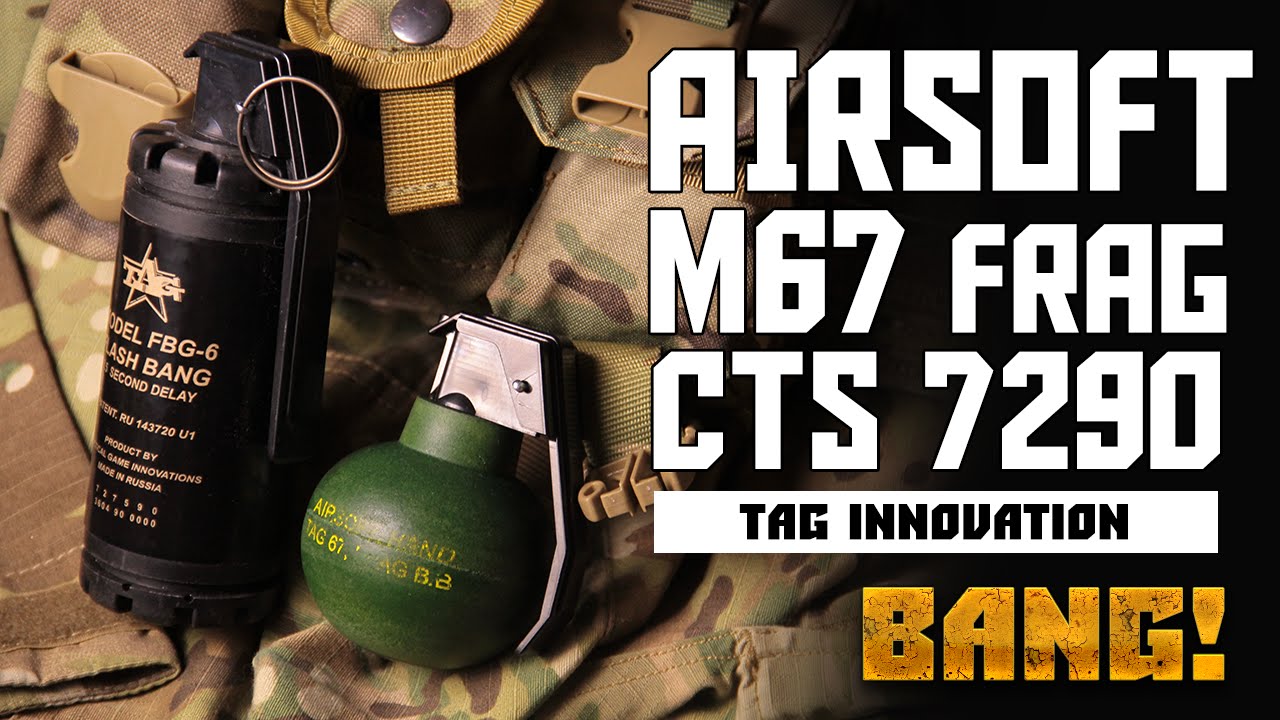 MF M67 Style Spring Airsoft BBs Grenade