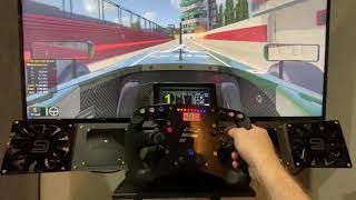 iRacing SimHub wind sim first test